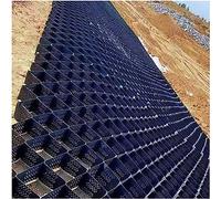 Geogrid - Estabilizador de suelo de 2 pulgadas de alto para trabajos de subsuelo, estabilizador de rejilla de suelo de panal, rejilla geográfica de polietileno para relleno de tierra, grava, hormigón