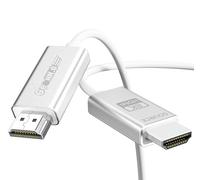 GeoHN.G Cable HDMI 2.1 de fibra óptica 10 K 8 K, 5 m, 48 Gbps 8 K60 Hz, HDMI 2.1 AOC eARC HDR10 HDCP 2.2 y 2.3 Dolby Dynamic HDR, compatible con Blu-ray/Roku TV/PS5/HDTV/SoundBar