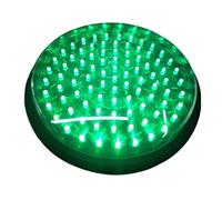 GeOinQL Lámpara de tráfico Estilo Hiko, Luz de lámpara señal Impermeable IP65 semáforo Industrial 200 mm, Indicadores Carril Carretera