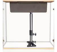 GeOinQL Soporte de fregadero undermount, Kit de reparación de fregaderos de cocina con postes de soporte de acero inoxidable, sin taladros, for baño