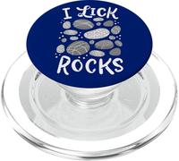 Geología Fossils Collector I Lick Rocks Cita Divertida Geólogo PopSockets PopGrip para MagSafe