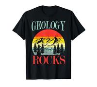 Geología Rocas Ciencias de la Tierra Montaña Puesta Camiseta