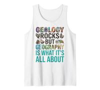 Geología Rocas, Pero la Geografía es de lo Que se Trata Camiseta sin Mangas