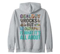 Geología Rocas, Pero la Geografía es de lo Que se Trata Sudadera con Capucha