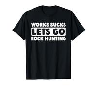 Geólogo Piedras Geología Minerales - Recolector De Rocas Camiseta