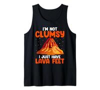 Geólogo Tengo pies de Lava Sismólogo Volcán Lover Camiseta sin Mangas