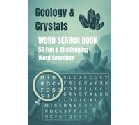 Geology & Crystals Word Search Book: Fun puzzles about Geology & Crystals | Large Print | 6x9 | 110 pages