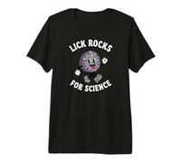 Geology Lick Rocks For Science Funny Geologist Slogan Camiseta Premium