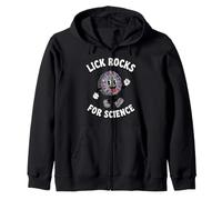 Geology Lick Rocks For Science Funny Geologist Slogan Sudadera con Capucha