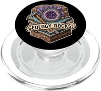 Geology Rocks! Funny Geologist Earth Science Geode PopSockets PopGrip para MagSafe