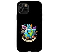 Geology Rocks My World Cute Earth Crystals Science Lover Carcasa para iPhone 11 Pro