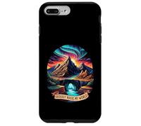 Geology Rocks My World Funny Earth Science Geologist Pun Carcasa para iPhone 7 Plus/8 Plus