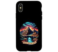 Geology Rocks My World Funny Earth Science Geologist Pun Carcasa para iPhone X/XS