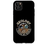 Geology Rocks My World Geologist Earth Science Lover Pun Carcasa para iPhone 11 Pro MAX