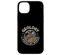 Geology Rocks My World Geologist Earth Science Lover Pun Carcasa para iPhone 14 Plus