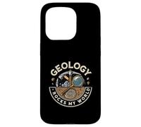 Geology Rocks My World Geologist Earth Science Lover Pun Carcasa para iPhone 15 Pro