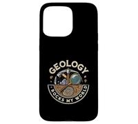 Geology Rocks My World Geologist Earth Science Lover Pun Carcasa para iPhone 15 Pro MAX