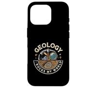 Geology Rocks My World Geologist Earth Science Lover Pun Carcasa para iPhone 16 Pro