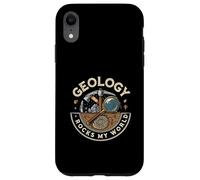 Geology Rocks My World Geologist Earth Science Lover Pun Carcasa para iPhone XR
