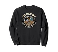 Geology Rocks My World Geologist Earth Science Lover Pun Sudadera