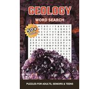 Geology Word Search Puzzle Book: Word Searches About Geology, Tectonics, Volcanoes & More | 6 x 9 Inches, 110 Pages, 50+ Geology Puzzles for Adults, ... Geologist, Father's Day, Birthday, Christmas