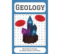 Geology Word Search: Word Searches with Easy to Read Print About Rocks and Geology | 6x9 inches