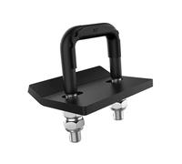 GEOLXD Trailer Damper U-Bolt Heavy-Duty Anti-Rattle Stabilizer Hitch Tightener Lock Down Tow Clamp Trailer Couplings Parts(Black)