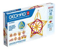 Geomag Classic - 93 Piezas - Bloques de Construcción Magnética para Niños - Green Line - Juguetes Educativos de Plástico 100% Reciclado