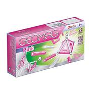 Geomag - Classic Panels Pink Construcciones magnéticas y Juegos educativos, Multicolor, 22 Piezas, 340