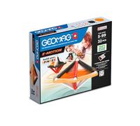 Geomag, E-Motion Panels, Construcciones Magnéticas, Crea una Peonza, Paquete de 32 Piezas, Plástico 100% Reciclado