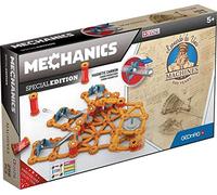 Geomag Edición Especial 784 - Cañón Múltiple Leonardo - Construcciones Magnéticas - Máquinas Leonardo Da Vinci para Niños - Caja de 266 Piezas