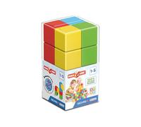 Geomag - Bloques de construcción magnética Magicube 8 cubos Green Line plástico 100% reciclado
