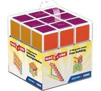 Geomag - Magicube Cubos magneticos, Multicolor, 27 Piezas, 128