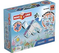 Geomag Magicube Juego de construcción magnético, Regalo para niños y niñas de 1 2 3 4 5 6 años, Educativo Montessori, construcciones magnéticas, Juegos para niños.