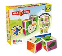 Geomag- Magicube Juguete de construcción, Multicolor, 4 Piezas (131), Color/Modelo Surtido