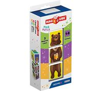 Geomag - Magicube Match & Mix Juguetes de construcción, Multicolor, 3 Piezas, 110