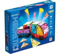 Geomag Magnetic Tiles Gems Vehicles GM211 24 piezas