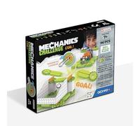 Geomag - Mechanics Challenge Goal - Juego Educativo y Creativo para Niños - Bloques de Construcción Magnéticos con Esferas de Metal - Juego de 96 Piezas