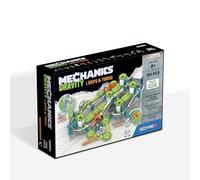 Geomag - Mechanics Gravity Loops & Turns - Juego Educativo y Creativo para Niños - Bloques de Construcción Magnéticos, Circuito con Bloques Magnéticos - Juego de 130 Piezas