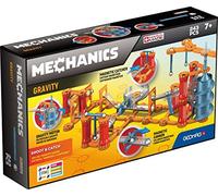 GEOMAG - Mechanics Gravity Shoot & Catch - 243 Piezas - Juego de Construcción para Niños a Partir de 7 Años - Bloques Magneticos Construcción 3D - Stem - Montessori - Hecho en Suiza
