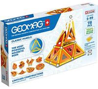 Geomag Paneles Clásicos 78 piezas – Bloques magnéticos para niños – Plástico 100% reciclado