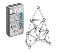 Geomag, Pro-L Pocket Set, Construcciones Magnéticas, Potentes Imanes con Polaridad Visible, Patrones y Estructuras Complejas, Paquete de 53 Piezas