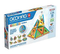 Geomag Supercolor, Juego de Bloques de Construcción Magnéticos para Niños, Juguete Magnético, Colección Verde de Plástico 100% Reciclado, 78 Piezas