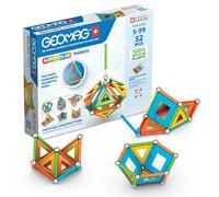 Geomag, Supercolor Recycled, Construcciones Magnéticas, Barras y Paneles de Colores, Paquete de 42 Piezas, Plástico 100% Reciclado
