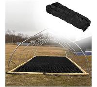 Geomalla de 4" de Profundidad para invernaderos y Potreros - Malla Permeable para estacionamientos, Rejilla de Control de Lodo para Patios, 3 x 10 m (10 x 32 pies) - Ideal para Granjas y Cab