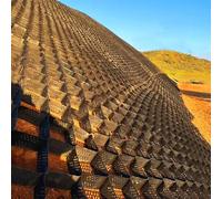 Geomalla expandible para entradas de vehículos - Estabilizador de Grava Tipo Panal de Abeja de 5 cm de Profundidad, Malla de Suelo Resistente para muros de contención, Patios y senderos - Op