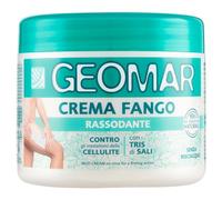 GEOMAR | Crema de Barro Reafirmante contra los Inestetismos de la Celulitis, 95% de Origen Natural con Trío de Sales (Sal Marina, de Epsom y del Mar Muerto), Sin Enjuague, Made in Italy, 450 ml
