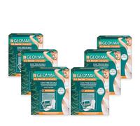 GEOMAR | Kit Vendajes Drenantes, contra los Inestetismos de la Celulitis, 95% de Origen Natural con Trío de Sales (Marina, Epsom, Mar Muerto), Made in Italy, 6 x 140 ml x 3 Aplicaciones