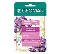GEOMAR | Mascarilla Facial de Tela Hidratante Anti-Edad, 22 ml | Dermatológicamente Testada