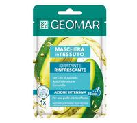 GEOMAR | Mascarilla Facial de Tela Hidratante y Refrescante, 22 ml | Dermatológicamente Testada